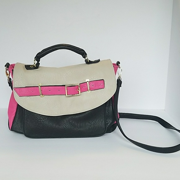 Steve Madden Color Block Handbag - Picture 2 of 5